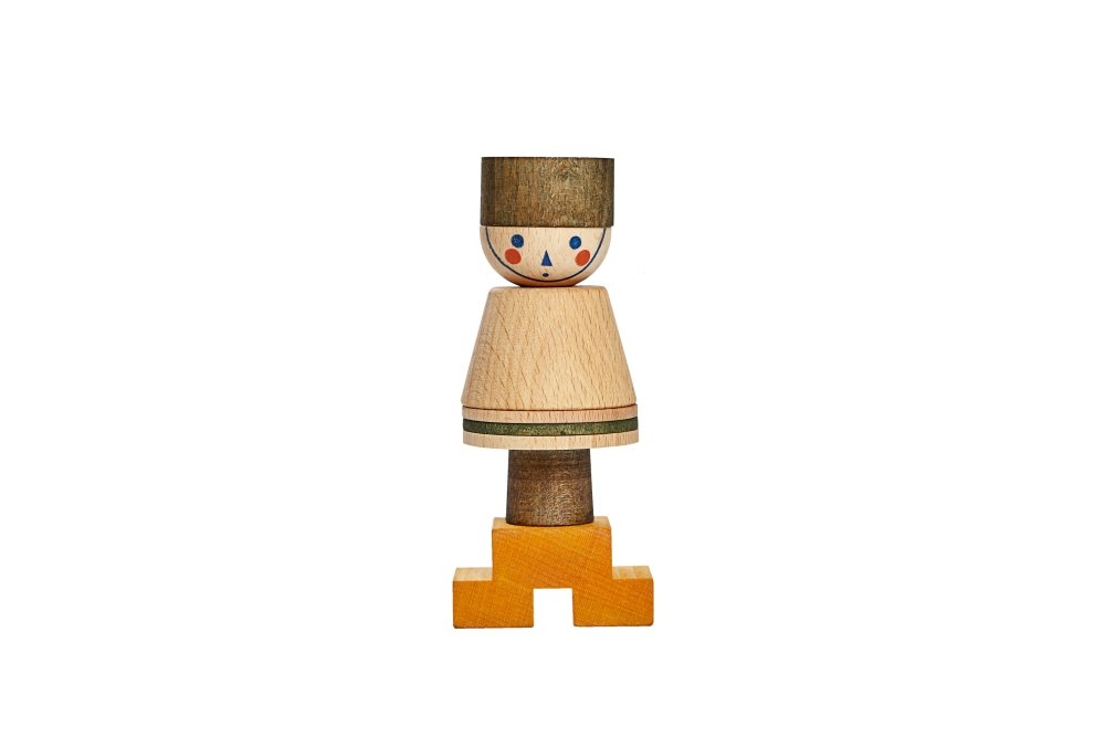 Stacking Toy Stick Figure Puzzle by Wooden Story - Maude Kids Decor