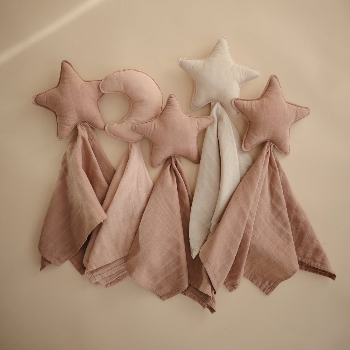Star Lovey | Natural by Mushie - Maude Kids Decor