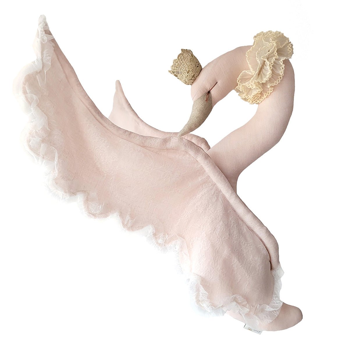 Swan with Lace by Love Me - Maude Kids Decor