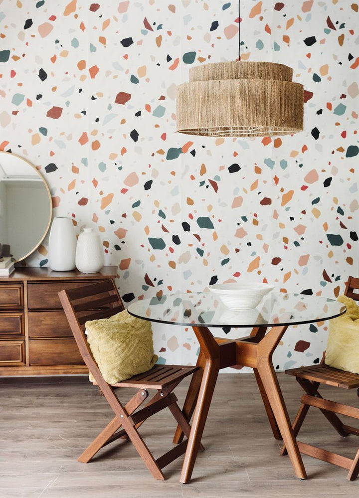 The Terrazzo Wallpaper | Light by Anewall - Maude Kids Decor