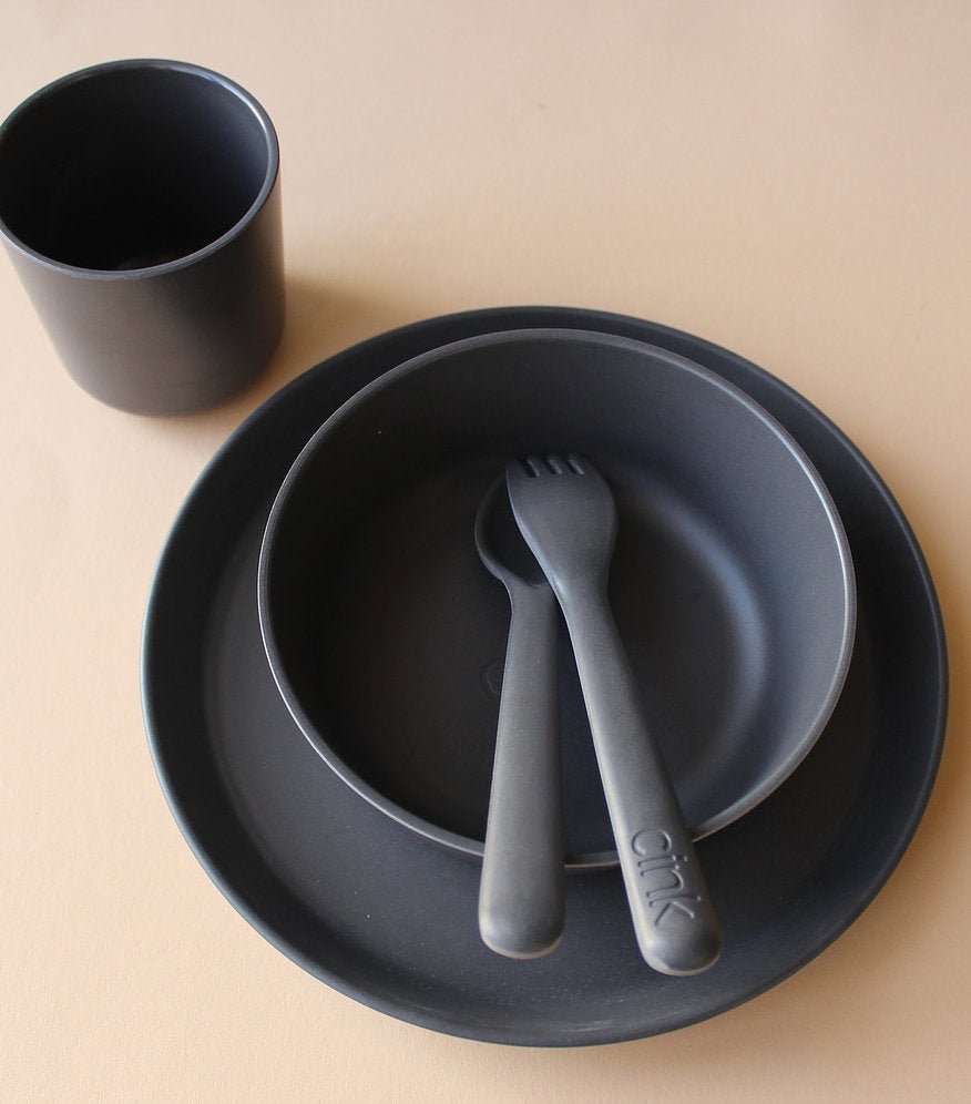 Toddler Bamboo Dinnerware Set | Ocean by Cink - Maude Kids Decor