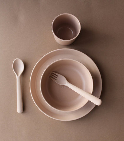Toddler Bamboo Dinnerware Set | Rye by Cink - Maude Kids Decor
