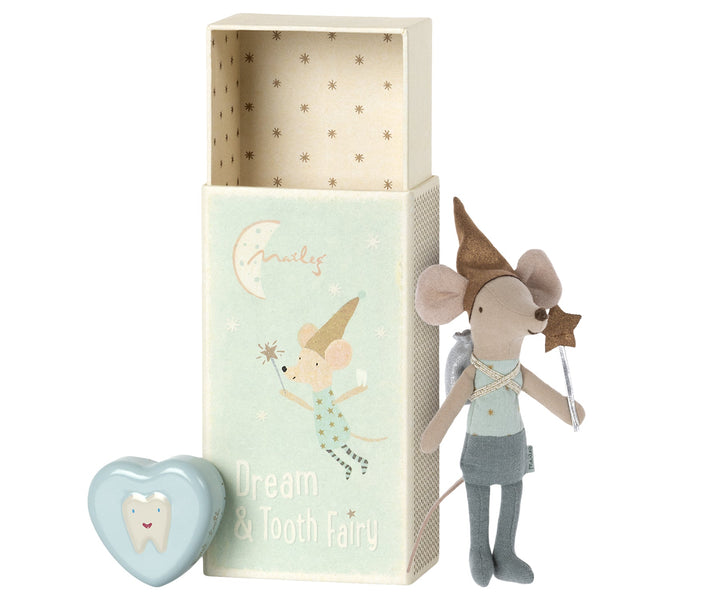 Tooth Fairy Mouse in Matchbox by Maileg - Maude Kids Decor