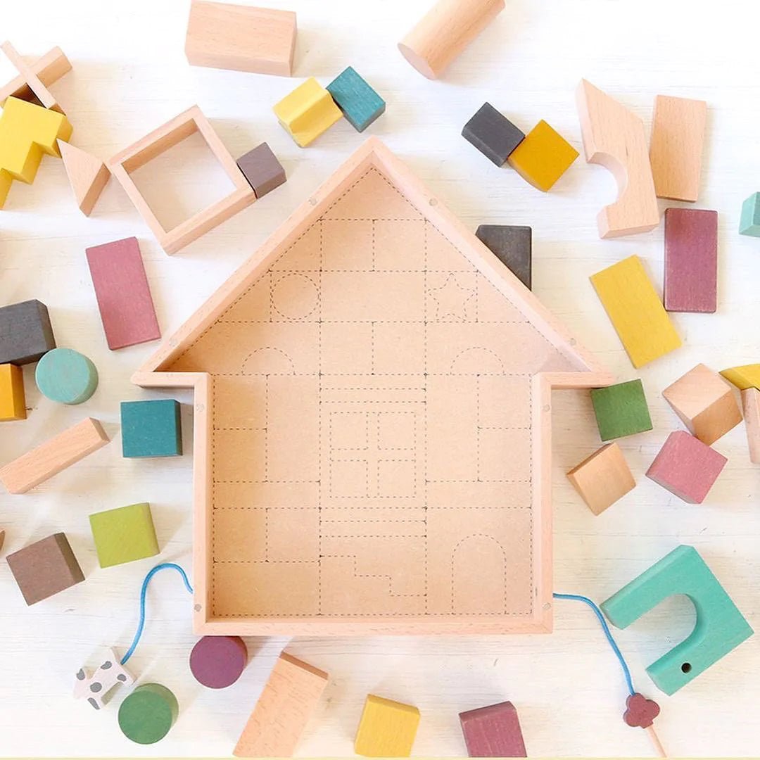 Tsumiki Building Blocks House by Kiko+ & gg* - Maude Kids Decor