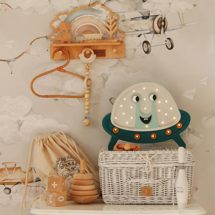 UFO Night Light by Little Lights - Maude Kids Decor