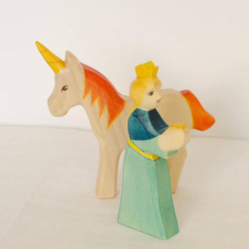 Unicorn Wooden Figurine by HolzWald - Maude Kids Decor