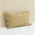 Vichy Linen Pillowcase by Gabrielle Paris - Maude Kids Decor