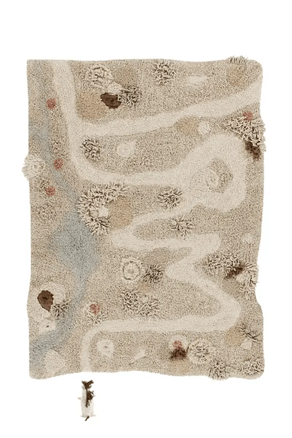 Washable Play Rug | Path of Nature by Lorena Canals - Maude Kids Decor