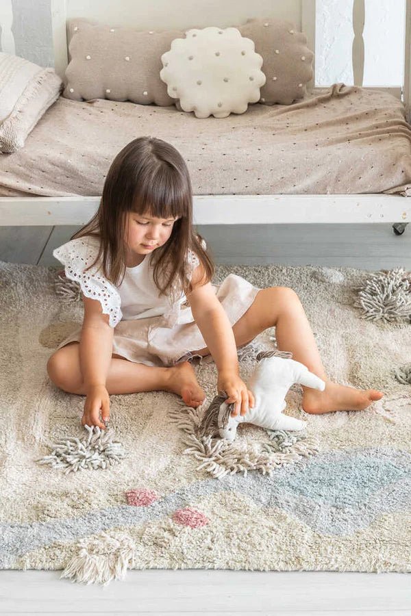 Washable Play Rug | Path of Nature by Lorena Canals - Maude Kids Decor