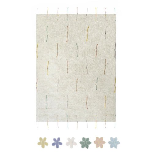 Washable Play Rug | Wildflowers by Lorena Canals - Maude Kids Decor