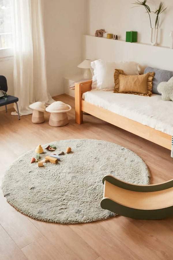 Washable Round Dot Rug by Lorena Canals - Maude Kids Decor