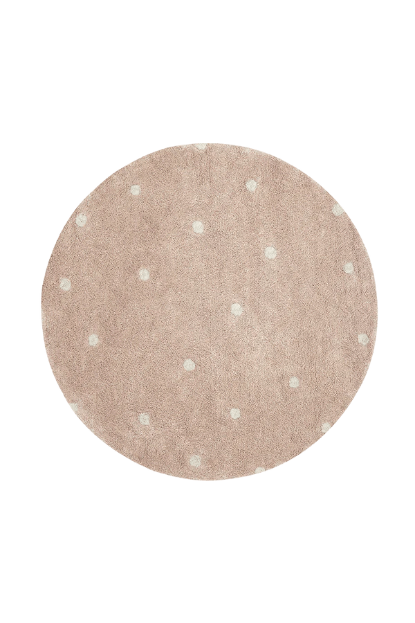 Washable Round Dot Rug by Lorena Canals - Maude Kids Decor
