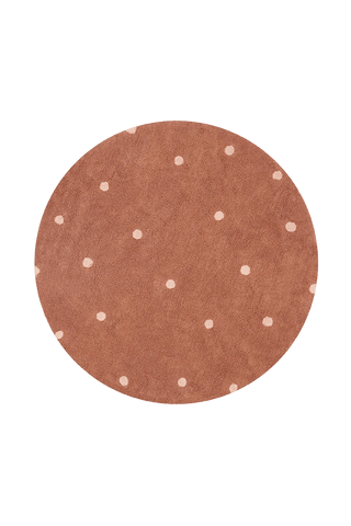 Washable Round Dot Rug by Lorena Canals - Maude Kids Decor