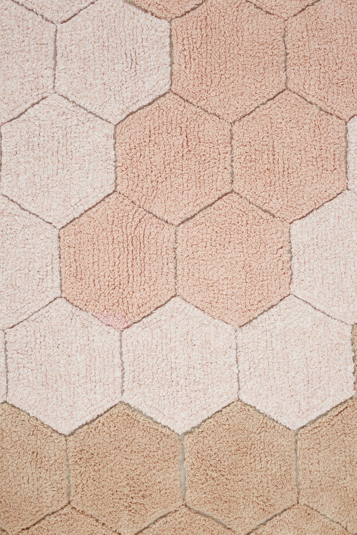 Washable Round Honeycomb Rug by Lorena Canals - Maude Kids Decor