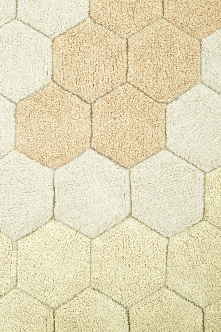 Washable Round Honeycomb Rug by Lorena Canals - Maude Kids Decor