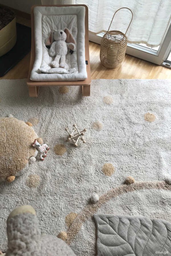 Washable Rug | Hippy Dots by Lorena Canals - Maude Kids Decor