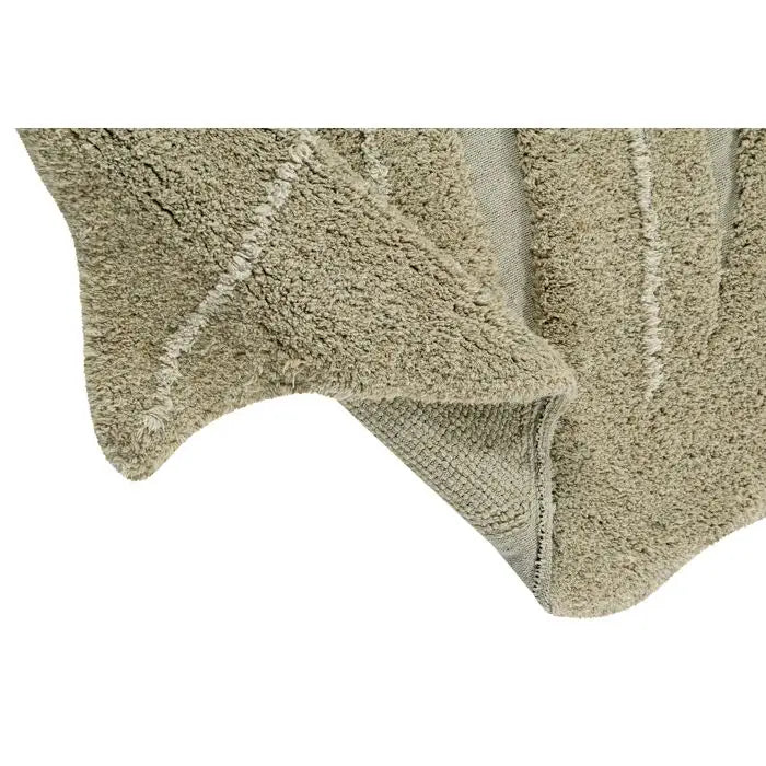 Washable Rug | Monstera Olive by Lorena Canals - Maude Kids Decor