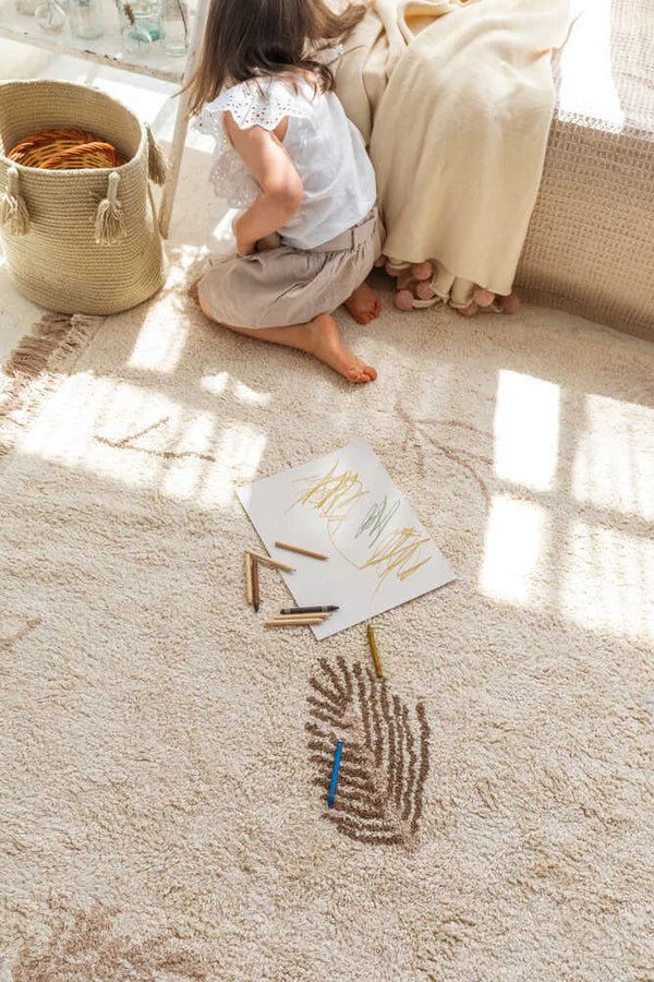 Washable Rug | Pine Forest by Lorena Canals - Maude Kids Decor