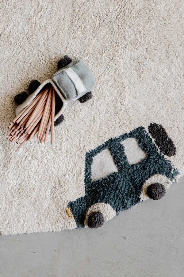 Washable Rug | Wheels by Lorena Canals - Maude Kids Decor