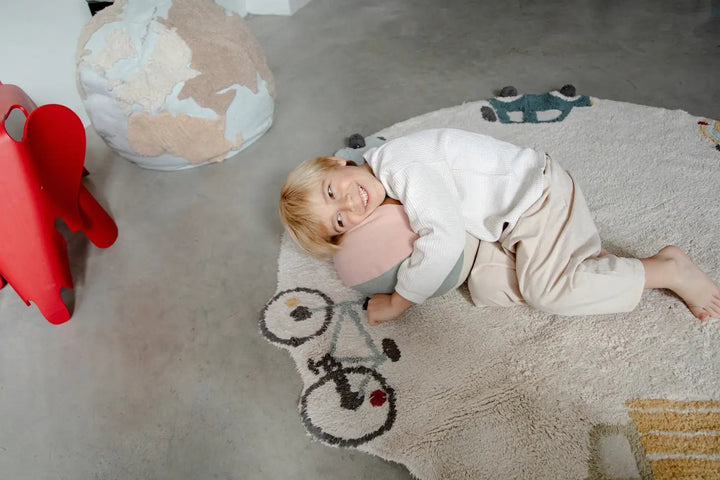 Washable Rug | Wheels by Lorena Canals - Maude Kids Decor
