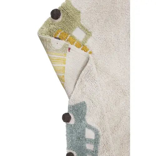 Washable Rug | Wheels by Lorena Canals - Maude Kids Decor