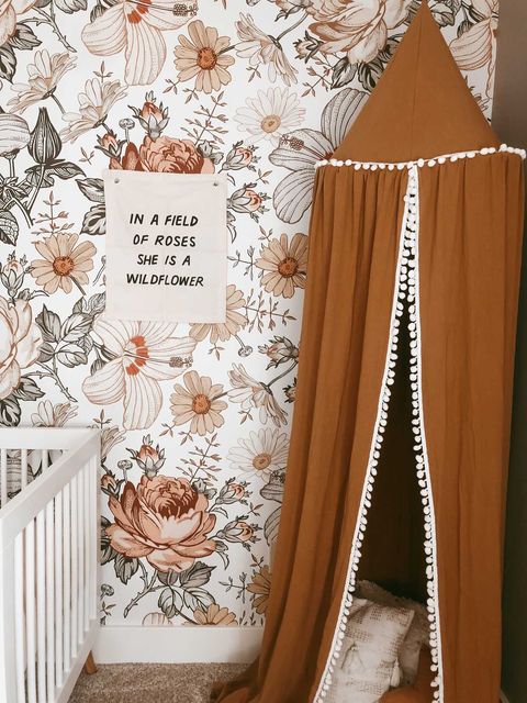 Wildflower Canvas Banner by Imani Collective - Maude Kids Decor
