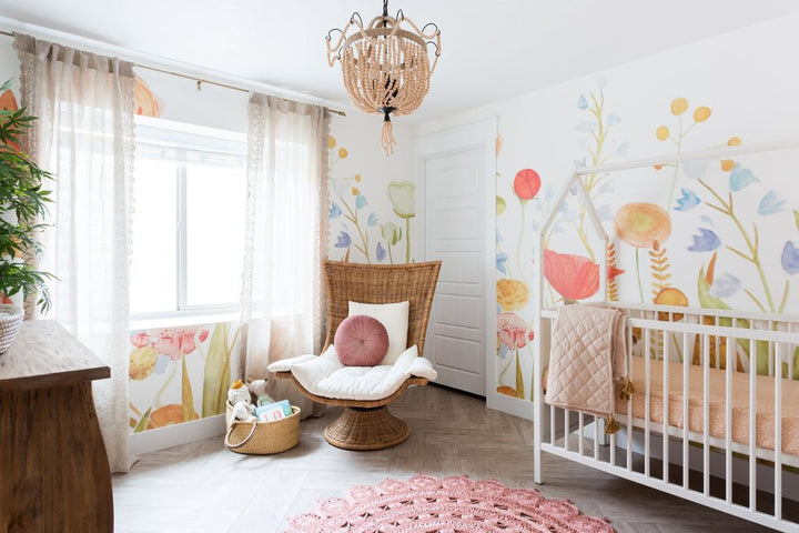 Wildflower Mural by Anewall - Maude Kids Decor