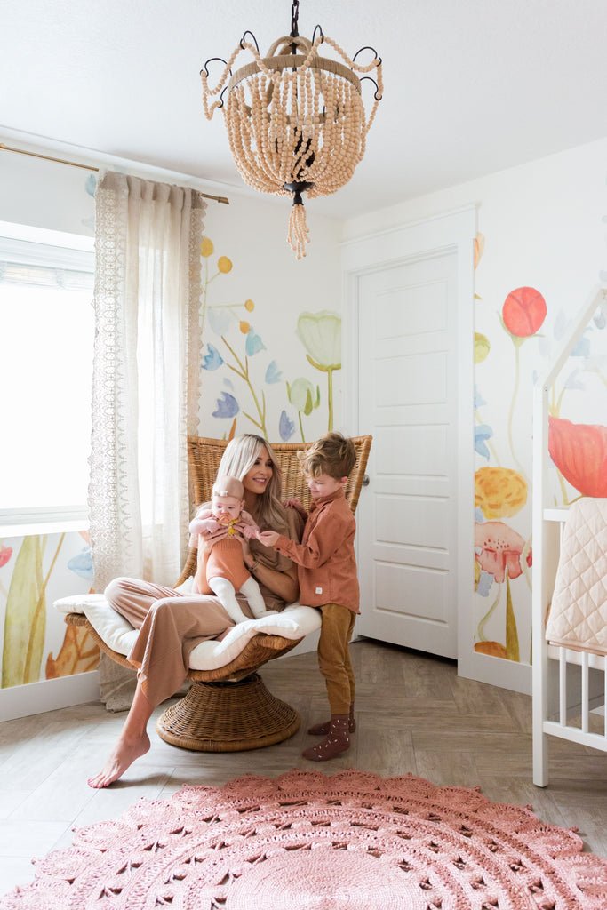 Wildflower Mural by Anewall - Maude Kids Decor