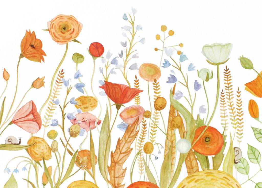 Wildflower Mural by Anewall - Maude Kids Decor