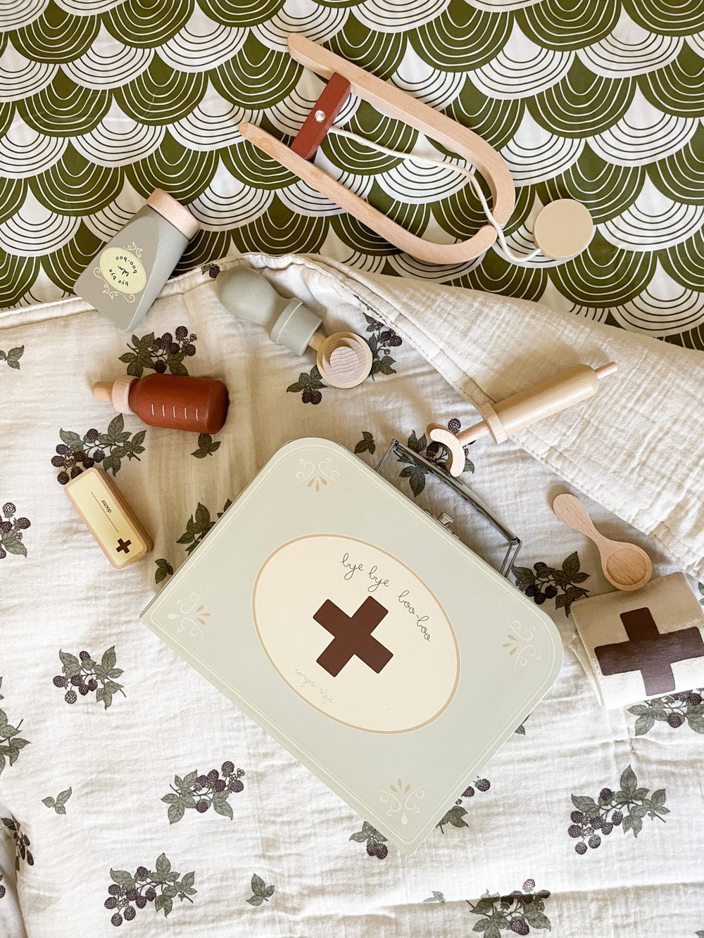 Wooden Doctor Set by Konges Sløjd - Maude Kids Decor