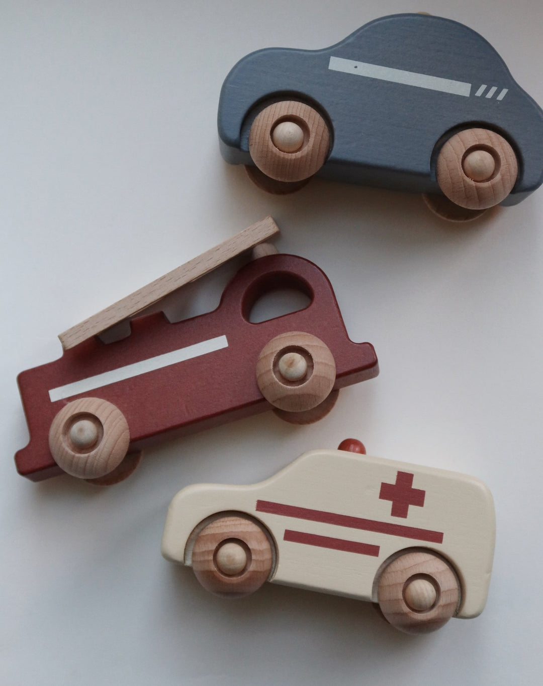 Wooden Police Car by Konges Sløjd - Maude Kids Decor