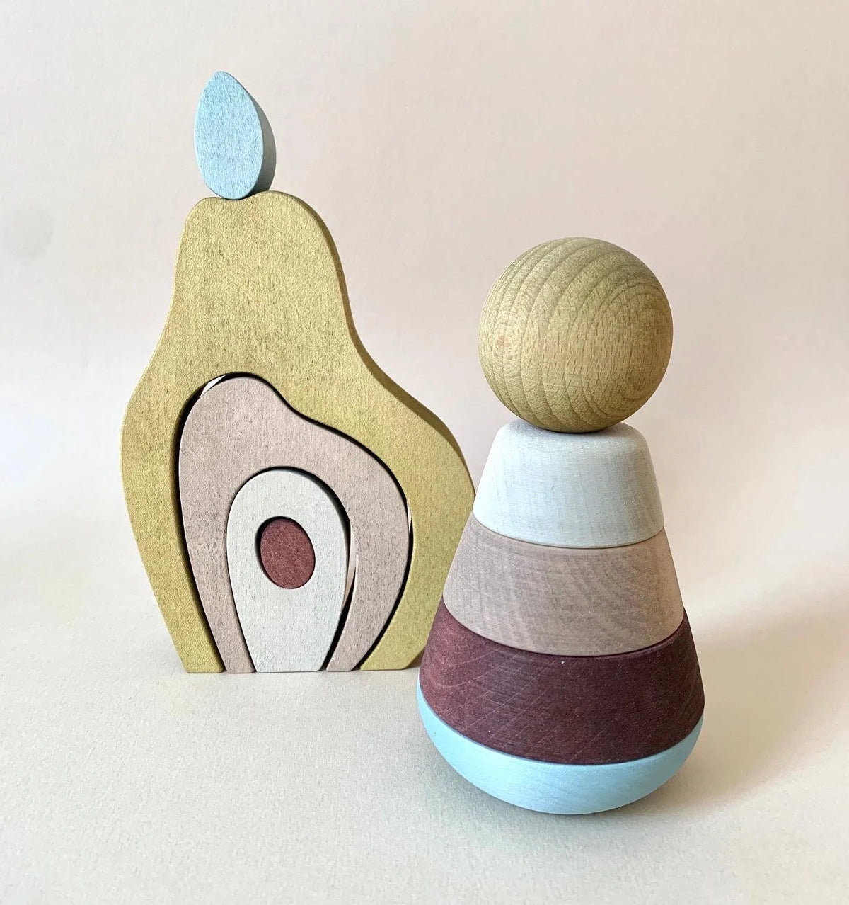 Wooden Stacking Tower by Briki Vroom Vroom - Maude Kids Decor