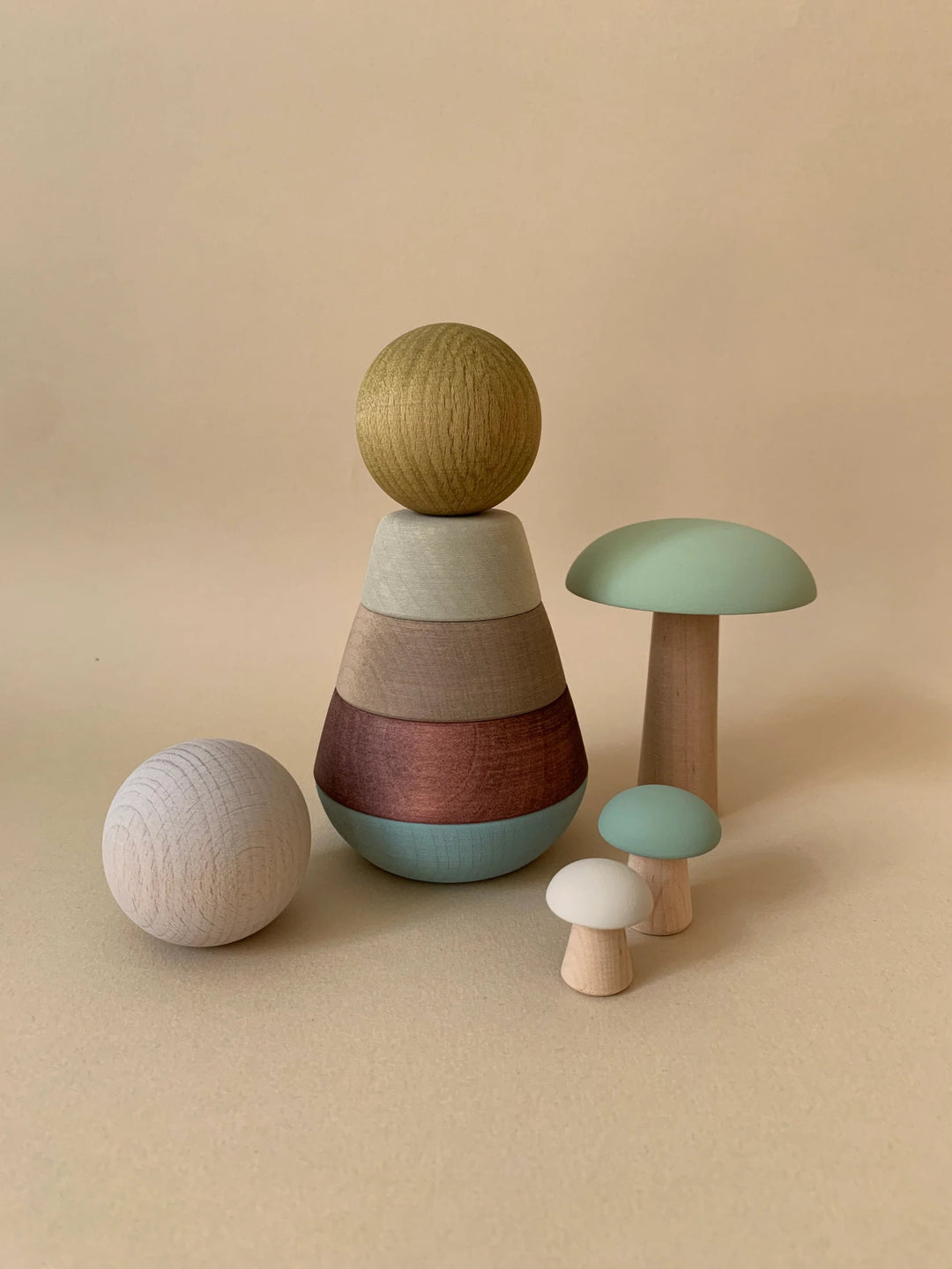 Wooden Stacking Tower by Briki Vroom Vroom - Maude Kids Decor