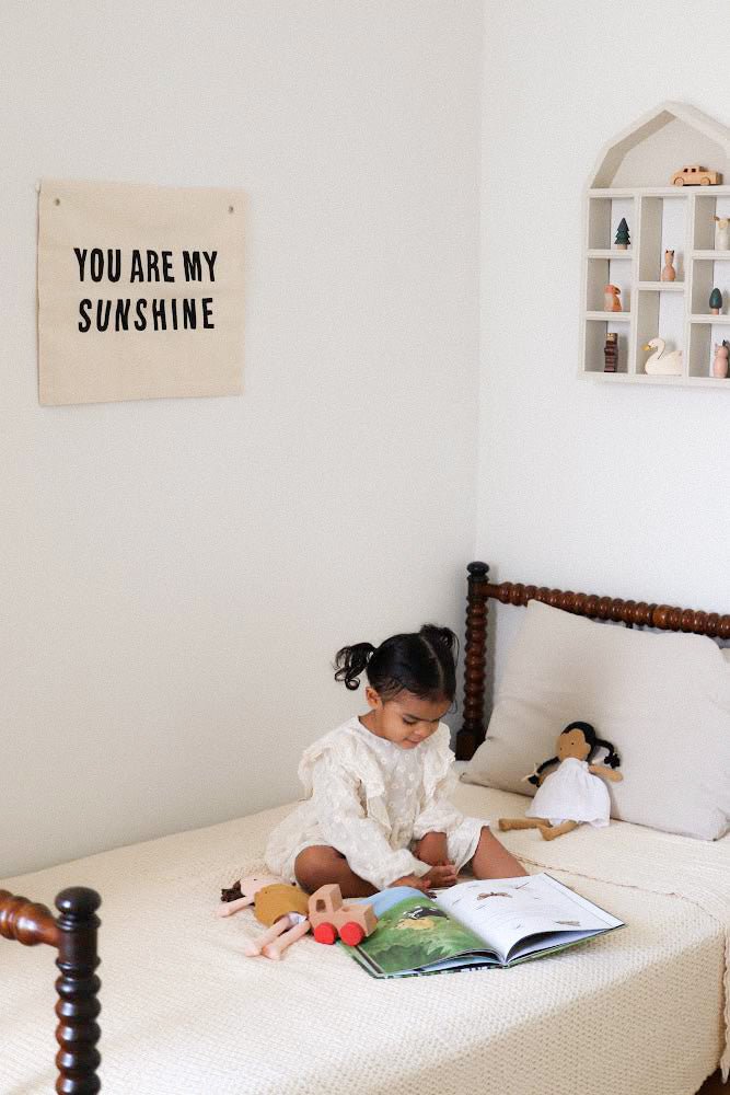 You Are My Sunshine Canvas Banner by Imani Collective - Maude Kids Decor