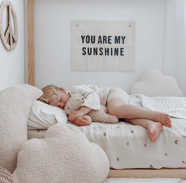 You Are My Sunshine Canvas Banner by Imani Collective - Maude Kids Decor